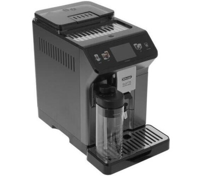 DELONGHI Кофемашина автоматическая ECAM450.86.T, 19Бар, с автоматическим капучинатором, черный/серебристый