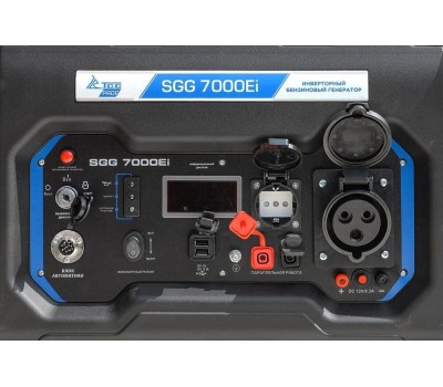 ТСС Бензиновый генератор SGG 7000Ei, 220/12 В, 7.5кВт, на колёсах с АКБ [060027]
