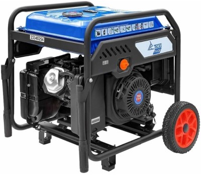 ТСС Бензиновый генератор SGG 7000Ei, 220/12 В, 7.5кВт, на колёсах с АКБ [060027]