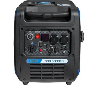 Генератор ТСС Бензиновый генератор SGG 5000ESi, 220 В, 5.5кВт, на колёсах с АКБ [060053]