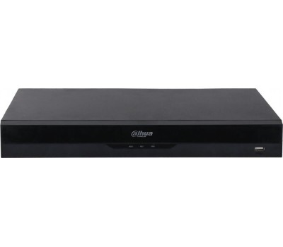 DAHUA DHI-NVR4208-8P-EI 8-канальный IP-видеорегистратор c PoE, 4K, H.265+, видеоаналитика, входящий поток до 256Мбит/с, 2 SATA III до 16Тбайт