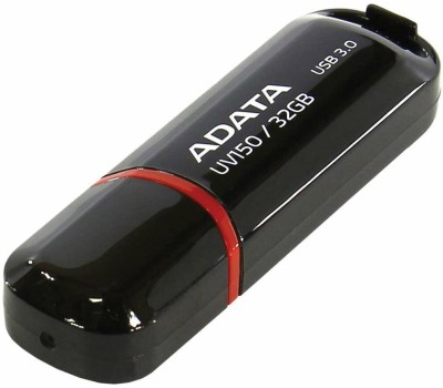 A-DATA Flash Drive 128Gb UV150 AUV150-128G-RBK {USB3.0, Black}