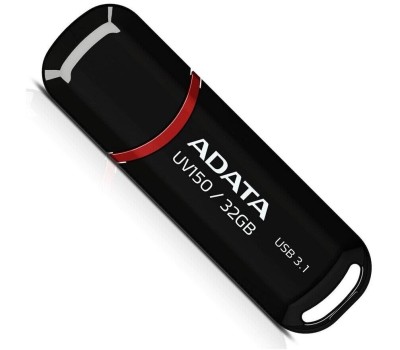 A-DATA Flash Drive 128Gb UV150 AUV150-128G-RBK {USB3.0, Black}