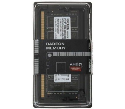 AMD Оперативная память Radeon R7 Performance Series R7416G2400S2S-U DDR4 - 1x 16ГБ 2400МГц, для ноутбуков (SO-DIMM), Ret