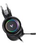 RAPOO Игровая гарнитура проводная VH300S-BL Virtual 7.1, цвет - черный (13331)