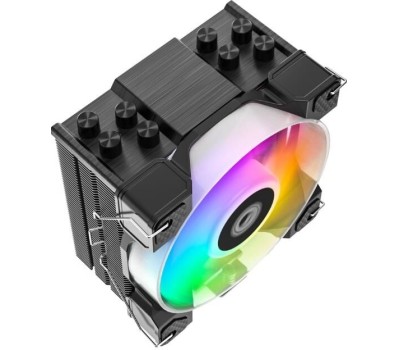 Вентилятор для процессора ID-COOLING Вентилятор для процессора SE-214-XT DF ARGB (Soc-1851/1700/1200/11хх/AM5/AM4, Al+Cu, PWM 2000rpm, 31.5 dB, 120mm, 4 pin, 180Wt)