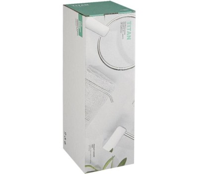 ТИТАН - Ёрш для унитаза, со стеклянной колбой, с креплением к стене, цвет ЗОЛОТО. 77162-G