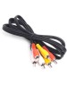 Кабель СИГНАЛ (33150) шнур 3RCA-3RCA, 1,5 м