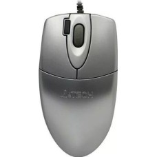 Проводная мышь A4TECH OP-620D оптическая (800dpi) серебристая