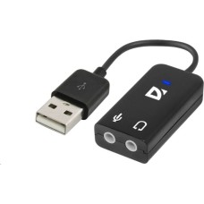 Адаптер DEFENDER (63002) Внешняя USB звуковая карта AUDIO USB