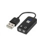 Адаптер DEFENDER (63002) Внешняя USB звуковая карта AUDIO USB
