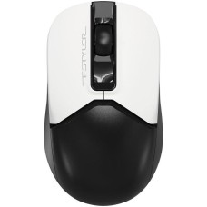 A4TECH Мышь Fstyler FG12S Panda белый/черный оптическая 1200dpi silent беспров. USB 3but