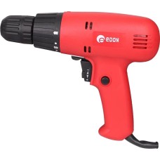 Сетевая дрель-шуруповерт EDON DS-350 черный/красный 19525 400Вт