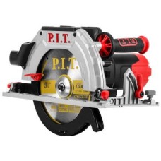 Пила циркулярная электрическая P.I.T. Пила циркулярная электрич. PKS235-C (2200Вт, 4500об/мин, диск 235х30мм, пропил 53/78мм, 45°)