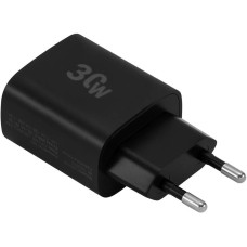 СЗУ DIGMA Сетевое зарядное устройство DGW3C, USB-C, 30Вт, 3A, черный [dgw3c0f010bk]