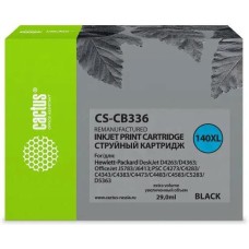 Картридж CACTUS Картридж CS-CB336, №140XL, черный / CS-CB336