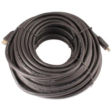 NONAME Кабель аудио-видео WH-111 HDMI (m)/HDMI (m) 25м. позолоч.конт. черный (10319)