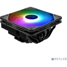 ID-COOLING Cooler IS-55 ARGB Black LGA1700/1200/115X/AM5/AM4 высота 55mm (27шт/кор, TDP 125W, PWM, 5 тепл.трубок + медная база, ARGB FAN 120mm, черный) BOX