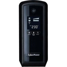ИБП CYBERPOWER ИБП CP900EPFCLCD {Line-Interactive, Tower, 900VA/540W USB/RJ11/45/USB charger A (6 EURO), 12В/9 Ач х 1}