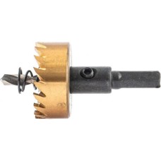 Коронка DENZEL Коронка по металлу HSS, 32 мм, нитридтитановое покрытие 724109