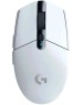 LOGITECH Мышь Мышь игровая G304 Lightspeed White белая, 200-12000dpi, беспроводная 2.4GHz, USB приемник LIGHTSPEED™, 6 программируемых кнопок, под обе руки