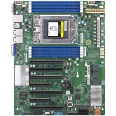 Материнская плата SUPERMICRO Материнская плата MBD-H12SSL-I-B Intelligent Platform Management Interface, Single AMD EPYC™ 7003/7002 Series Processor,2TB Registered ECC DDR4 3200MHz SDRAM in 8 DIMMs,5 PCI-E 4.0 x16,2 PCI-E 4.0 x8,8 SATA3, 2 M.2