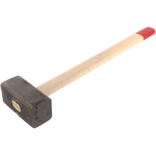Кувалда СИБРТЕХ Кувалда, 7000 г, кованая головка, деревянная рукоятка 750 мм 10965