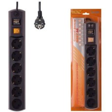 MOST Сетевой фильтр H6, 2м, черный [ h6 2м чер]