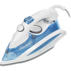 TAURUS Утюг Artica 2800 Zaffiro, с паровым ударом, 2800Вт, с автоотключением, голубой и белый