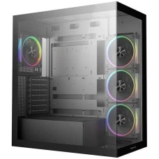 Корпус для ПК DEEPCOOL Корпус ATX CG580 4F V2, Midi-Tower, без БП, черный [r-cg580-bkada4-g-2]