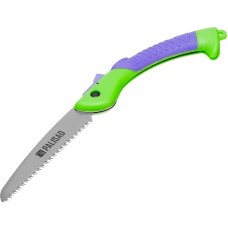 PALISAD Пила садовая складная, 150 мм рабочая часть, пластиковая обрезиненная рукоятка, 604145