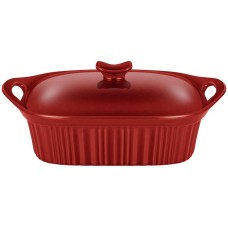 Форма для запекания AGNESS ФОРМА ДЛЯ ЗАПЕКАНИЯ С КРЫШКОЙ REACTIVE RED 33*23*9,5/13 СМ 2000 МЛ 780-135