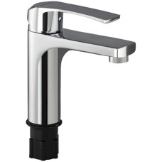 FABIA - Смеситель для раковины, шаровый, литой корпус, цвет ХРОМ. 9632