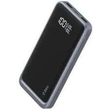 TTEC Внешний аккумулятор ReCharger LCD 20000mAh PD 100W Powerbank USB-C&2*USB-A с кабелем USB-C-USB-C. Цвет: серый