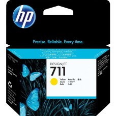 HP Картридж струйный 711 CZ132A желтый (29мл) для DJ T120/T520