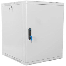 ЦМО Шкаф коммутационный (ШРН-15.500.1) настенный 15U 600x529мм пер.дв.металл 200кг серый 470мм 21кг 180град. 746мм IP20 металл