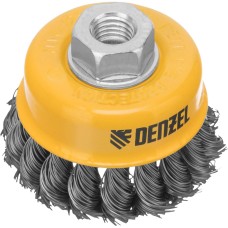DENZEL Щетка для УШМ, 75 мм, 
