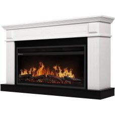 Камин электрический ELECTROLUX Каминокомплект: Очаг EFP/P-3620LS, портал Bianco 36 белый, р/в
