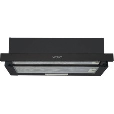 VITEK Встраиваемая вытяжка VT-TH 6020 BK, управление механическое, черный