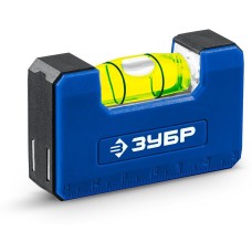 ЗУБР КОМПАКТ - М, 65 мм, магнитный компактный уровень, Профессионал (34550)