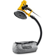 STEHER d180 мм, 900 Вт, подсветка, шлифовальная машина для стен (DWH-900)