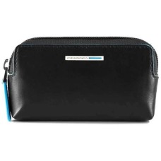 PIQUADRO Ключница Blue Square PC4216B2/N черный натур.кожа