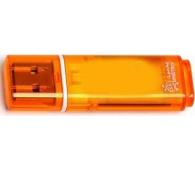 USB флеш SMARTBUY (SB8GBGS-Or) 8GB GLOSSY SERIES ORANGE