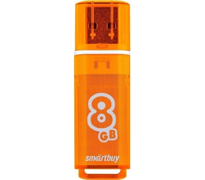 USB флеш SMARTBUY (SB8GBGS-Or) 8GB GLOSSY SERIES ORANGE