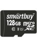 Карта памяти SMARTBUY (SB128GBSDCL10-01) MicroSDXC 128GB Class10 UHS-I U1 + адаптер