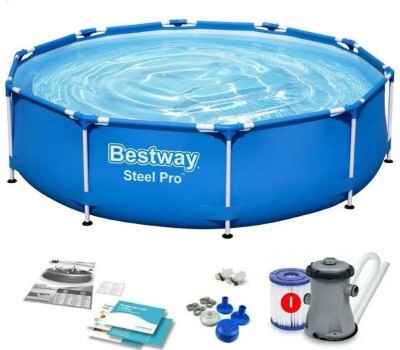 бассейн BESTWAY Бассейн каркасный с ф.-насосом 305х76см, 4678 л, 56679