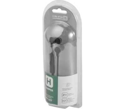 Наушники-гарнитура HARPER HV-107 черный