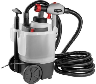 Краскопульт ЗУБР КПЭ-750 Краскопульт электрический, компрессорный, 750 Вт