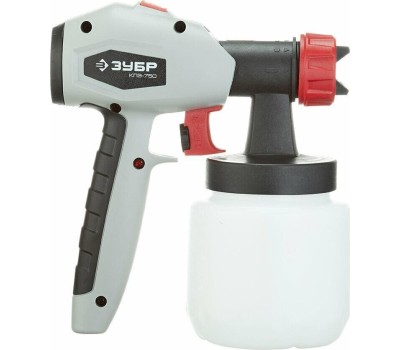 Краскопульт ЗУБР КПЭ-750 Краскопульт электрический, компрессорный, 750 Вт