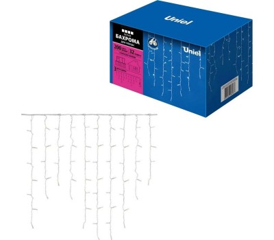 Бахрома с коннекторами UNIEL (UL-00001367) ULD-B3010-200/SWK WHITE IP67